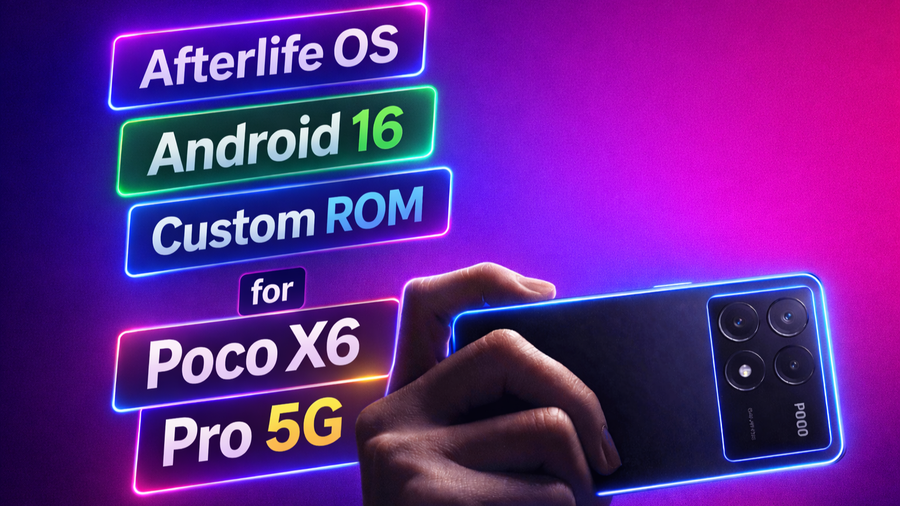 Afterlife OS v1 for Poco X6 Pro 5G